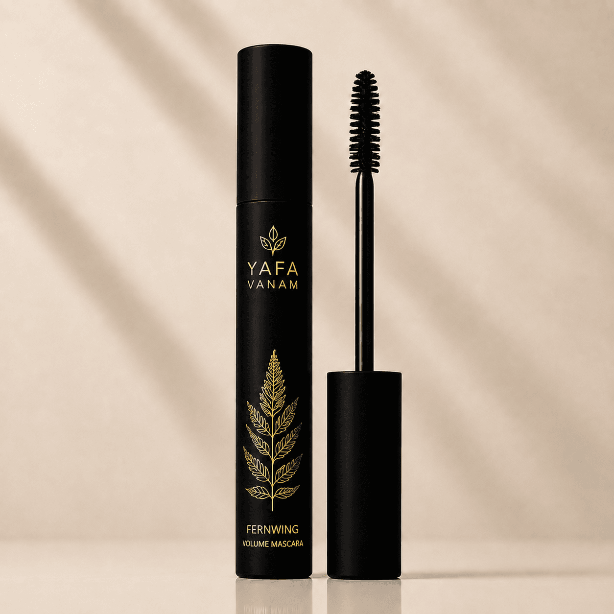 YAFA VANAM Fernwing Volume Mascara in shade Jet Black