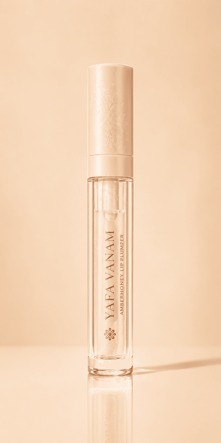YAFA VANAM Amberhoney Lip Plumper in shade Clear Nectar